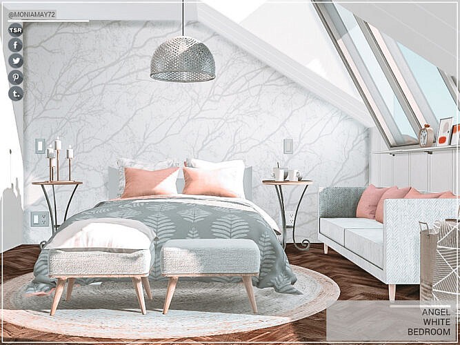 Angel White Bedroom By Moniamay72