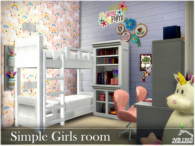 Simple Girls Room By Nobody1392