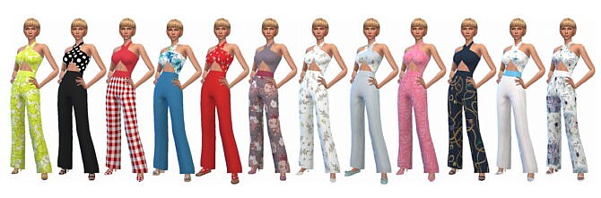 Sims 4 HFO’s CRISS CROSS JUMPSUIT at Sims4Sue
