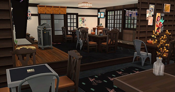 Sims 4 Le Verre de Trop Bar at Simsontherope