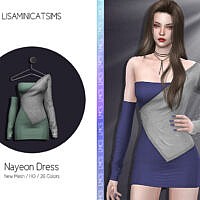 Nayeon Dress By Lisaminicatsims