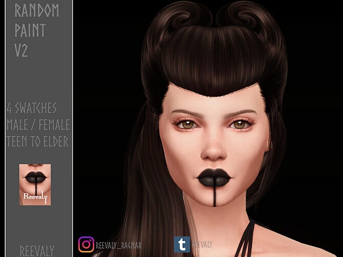 Sims 4 Random Paint V2 by Reevaly at TSR