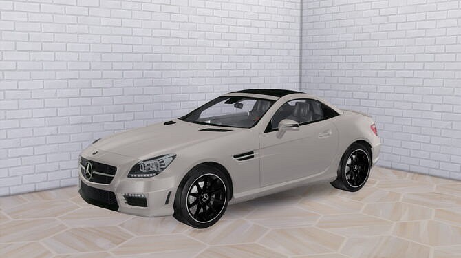 Sims 4 2012 Mercedes Benz SLK55 AMG at Modern Crafter CC
