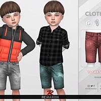 Denim Shorts For Toddler 02 By Remaron