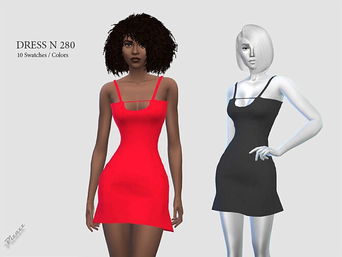 Sims 4 Short dress N 280 by pizazz at TSR