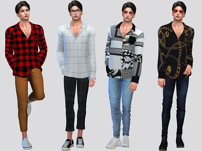 Abrigo Casual Shirt By Mclaynesims