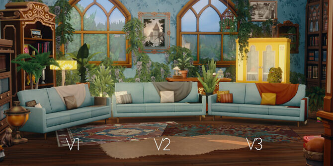 Sims 4 GUIDRY’S SUMPTUOUS SEATS at Picture Amoebae