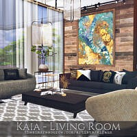 Kaia Living Room By Rirann At Tsr