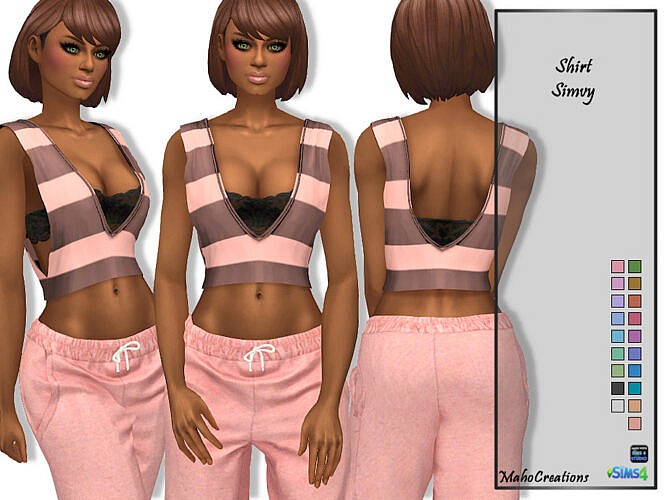 Top Simvy By Mahocreations