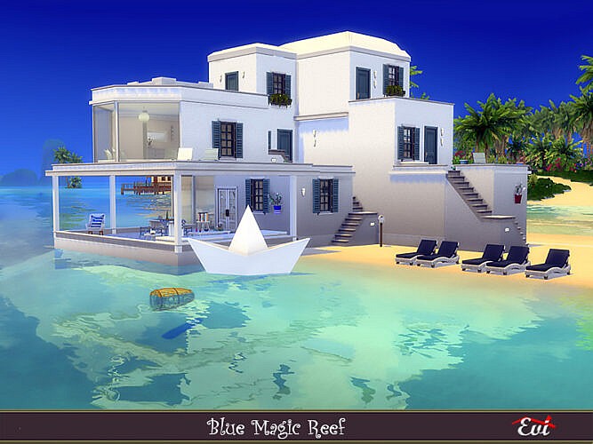 Magic Blue Reef Home By Evi