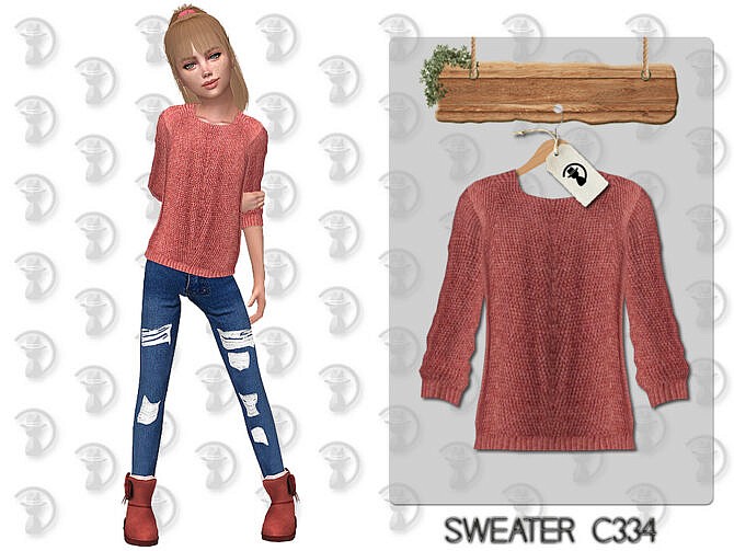 Sims 4 Sweater C334 by turksimmer at TSR