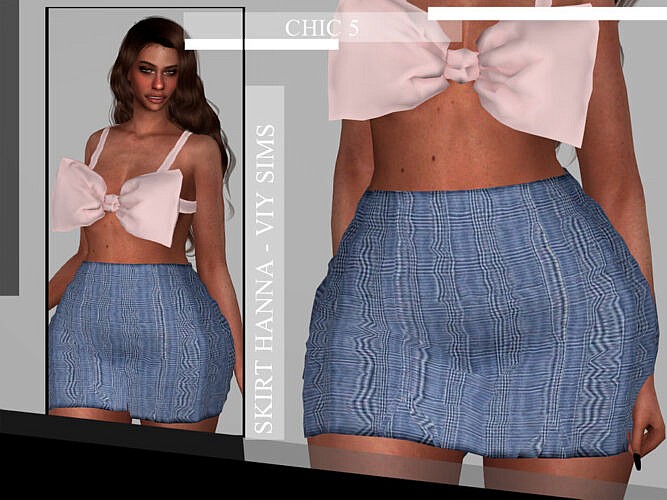 Chic V Skirt Hanna By Viy Sims