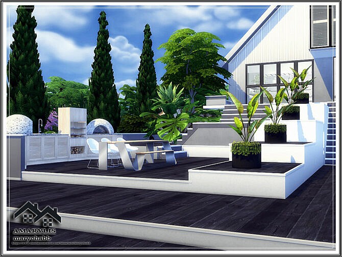 Sims 4 AMARYLIS home by marychabb at TSR