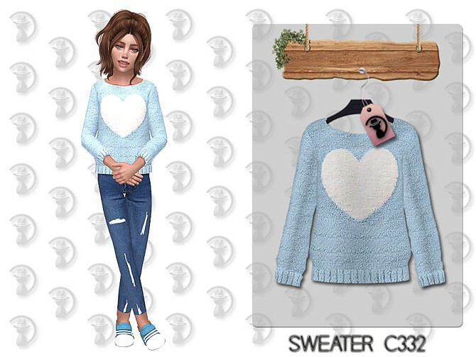 Sims 4 Sweater C332 by turksimmer at TSR