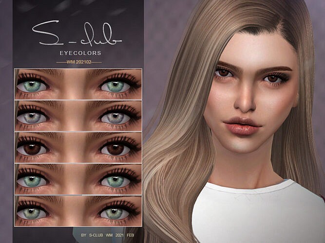 Eyecolors 202102 By S-club Wm