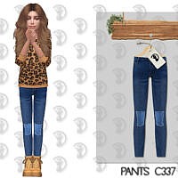 Pants C337 By Turksimmer