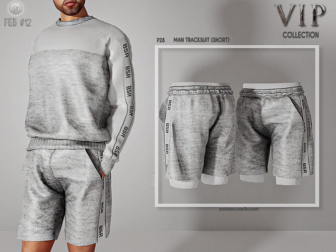 Man Tracksuit (shorts) P28 By Busra-tr