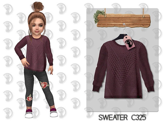 Sims 4 Sweater C325 by turksimmer at TSR