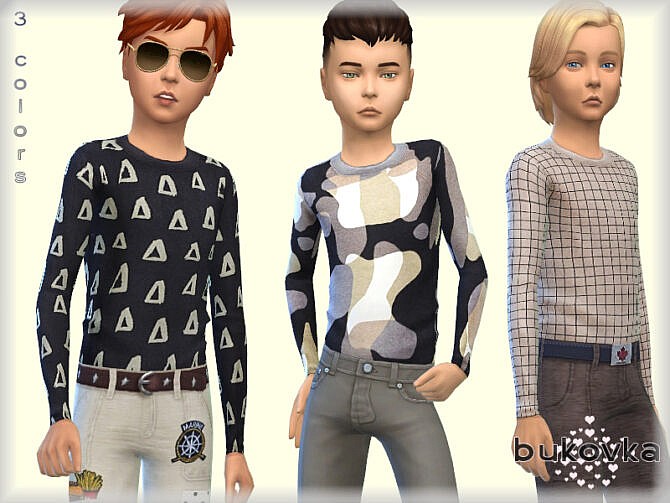 Sims 4 Shirt Boy by bukovka at TSR