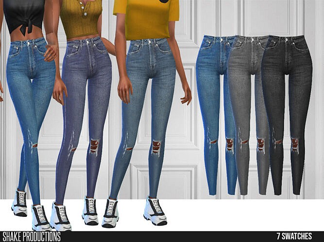 623 Jeans Sims 4 By Shakeproductions
