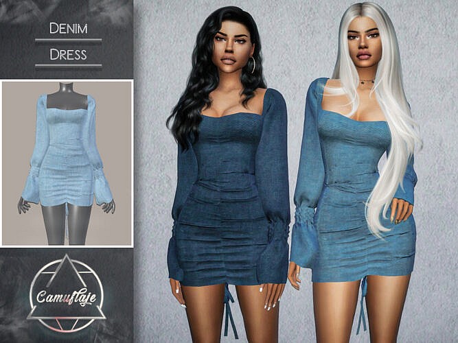 Denim Dress By Camuflaje