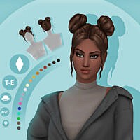 Rae Hairstyle By Simcelebrity00