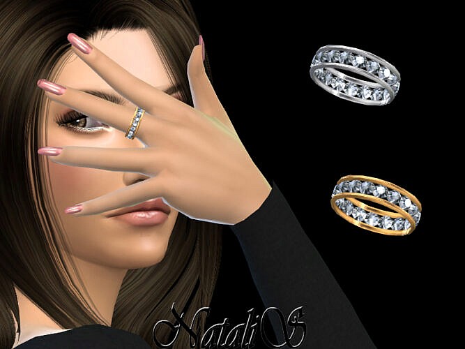 18 Gems Eternity Ring By Natalis