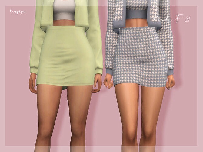 Sims 4 Skirt BT403 by laupipi at TSR