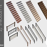 Paradis Functional Stairs Set By Syboubou