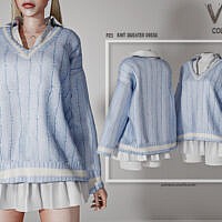 Knit Sweater Dress P25 By Busra-tr