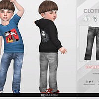 Denim Pants For Toddler 02 By Remaron