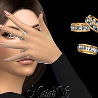 12 Gems Eternity Ring By Natalis