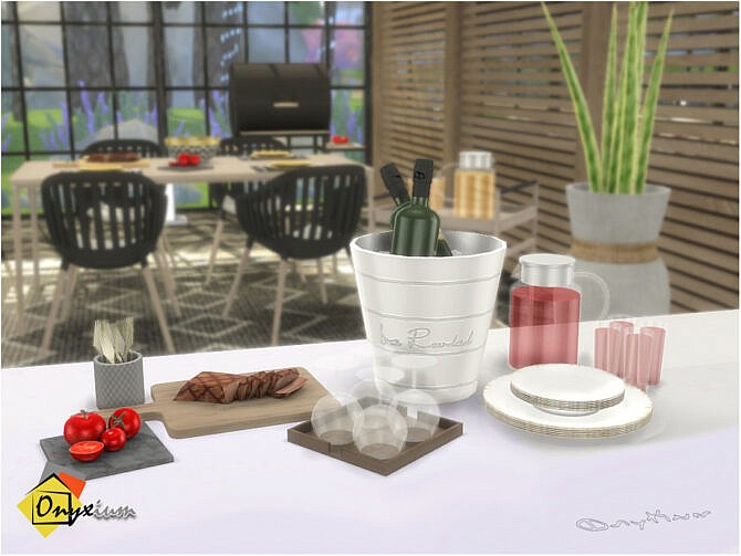 Sims 4 Fresno Outdoor Extra Materials by Onyxium at TSR