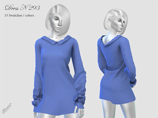 Sims 4 DRESS N 293 by pizazz at TSR
