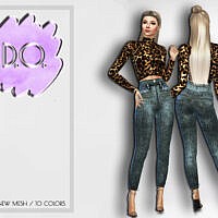 High Waisted Jeans 35 By D.o.lilac