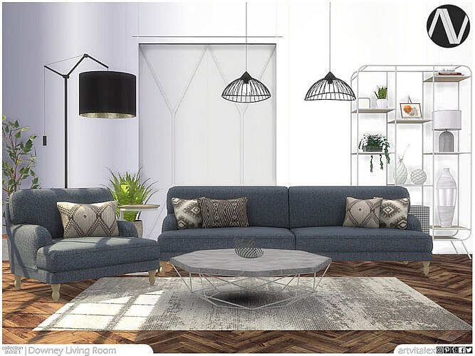 Downey Living Room By Artvitalex