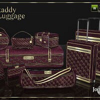 Skaddy Luggage By Jomsims