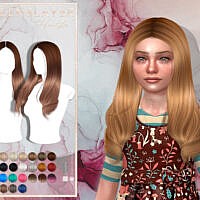 Queen’s Layer Child Hairstyle By Javasims