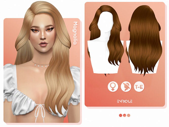 Magnolia Hairstyle By Enriques4