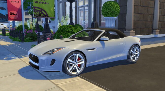 Sims 4 2014 Jaguar F Type at Modern Crafter CC