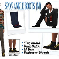 Sp05 Ankle Boots (m)