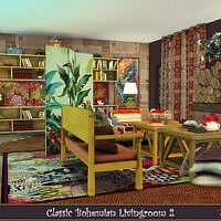 Classic Bohemian Livingroom 2 By Evi