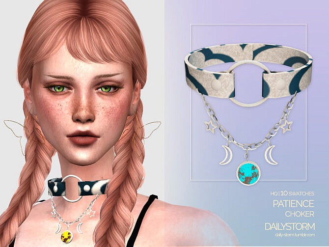Sims 4 Patience Choker by DailyStorm at TSR