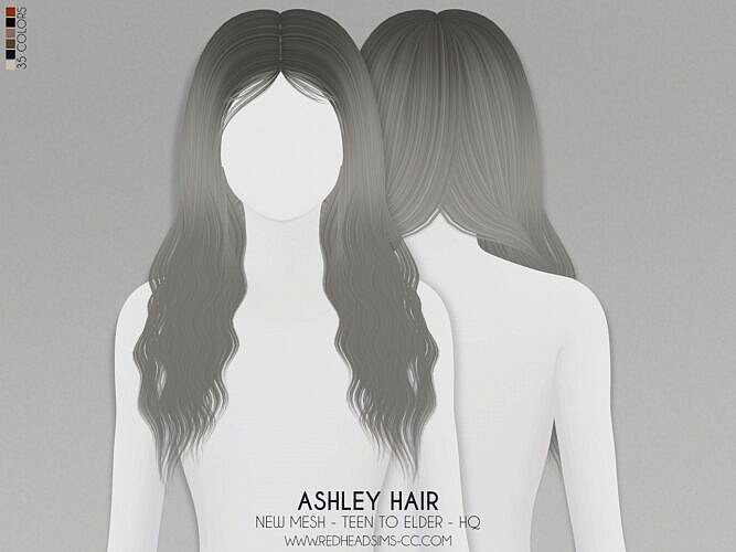 Ashley Sims 4 Hair
