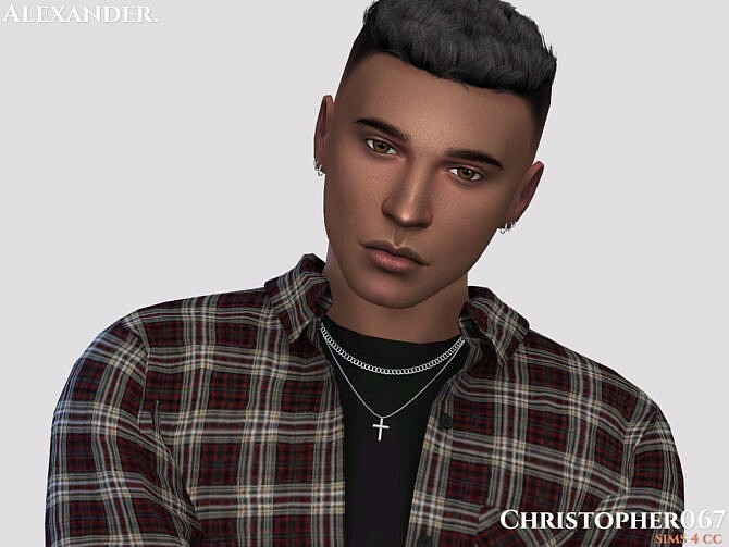 Alexander Necklace by Christopher067 at TSR » Sims 4 Updates