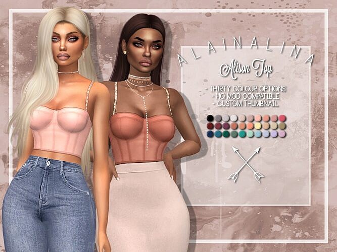 Alison Sims 4 Top