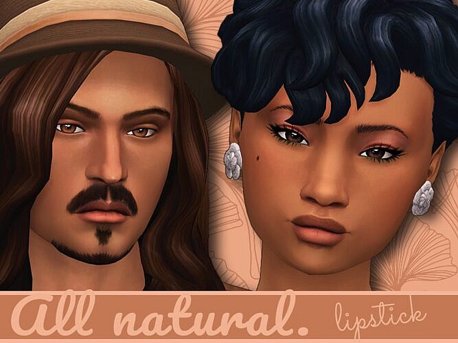 All Natural Sims 4 Lipstick