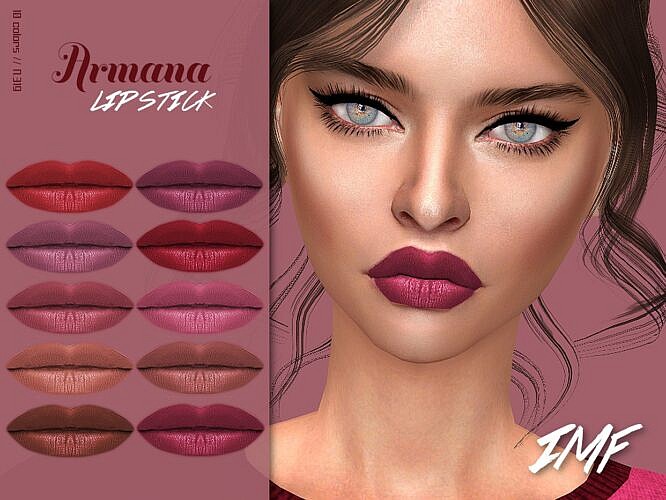Armana Sims 4 Lipstick N319