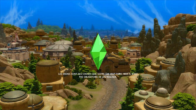 Batuu Loading Screens Sims 4
