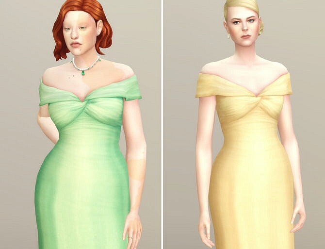 Sims 4 Bloome Gown at Rusty Nail